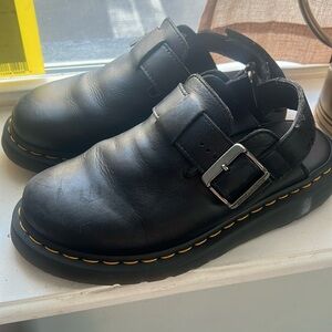 Dr. Martens Black Jorge II Mules
